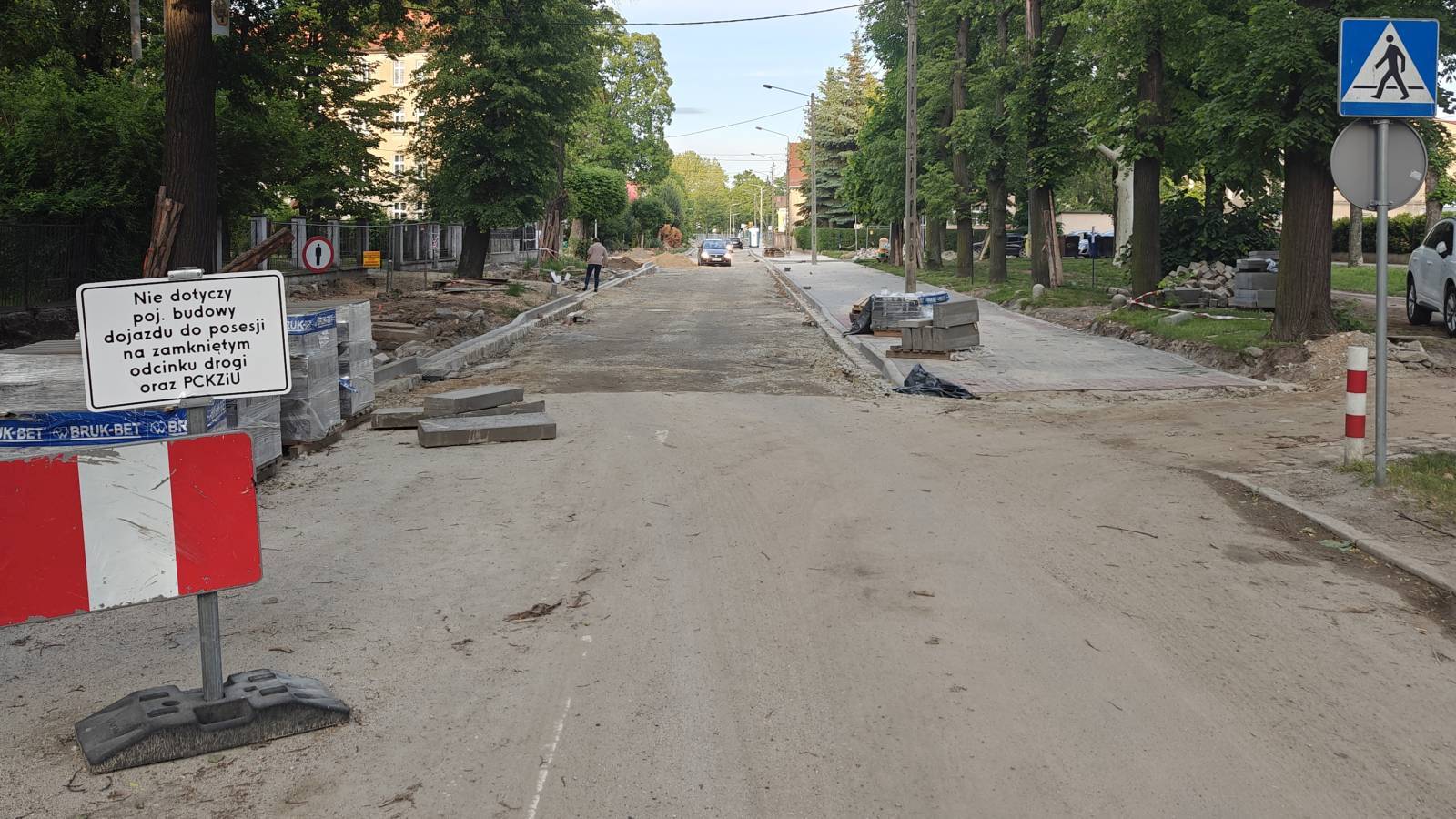 Ulica Wrocławska w Jaworze